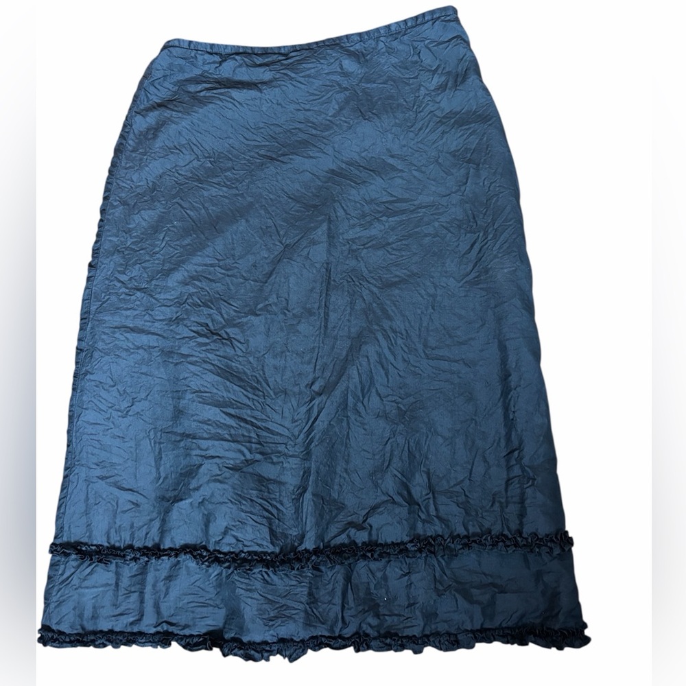 Esprit y2k whimsigoth black basic fall witchy skirt small